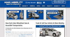 Desktop Screenshot of mainmobility.com